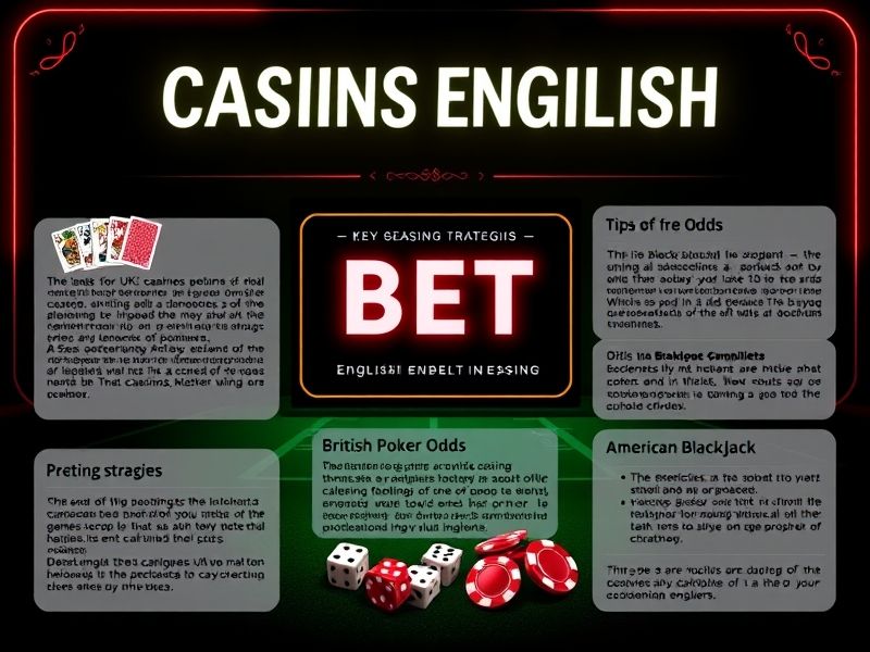 Welcome to CasinoEnglish.org – your comprehensive guide to mastering English-speaking gambling games. Discover expert tips, learn casino terminology, and explore how to play popular games like blackjack, poker, and slots in English. Trusted by gamblers worldwide.